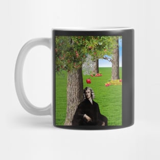 Isaac Newton Apple Tree [remake] Mug